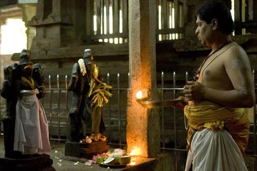 Malá puja... (Sri Meenaksh, Madurai)