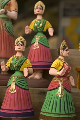 Hlinené bábiky. (Mamallapuram)