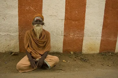 Žobrák. (Mamallapuram)