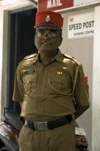 Pozostatok z francúzskej kolónie. (Pondicherry)