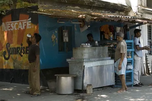 Pouličné občerstvenie. (Pondicherry)