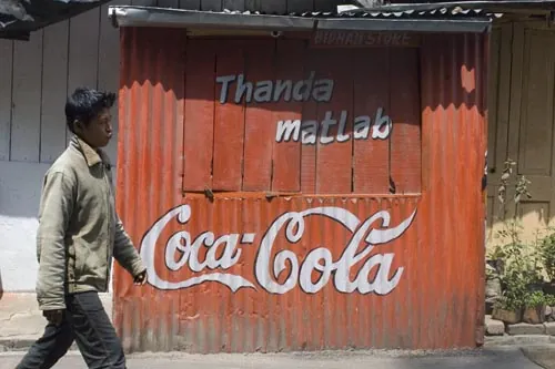 Always Coca Cola...  (Darjeeling)