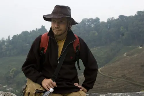 Oddych pri túre. (Darjeeling)