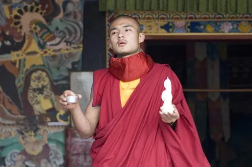 Puja. (Rumtek, Sikkim)