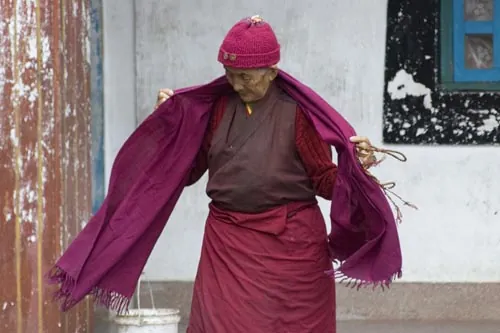 Babička. (Rumtek, Sikkim)