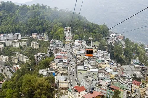 Lanovka. (Gangtok, Sikkim)