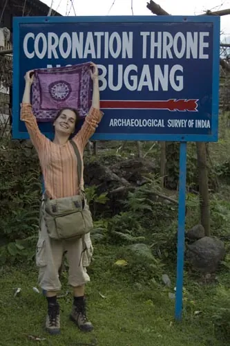Kohože to je korunovačný trón? :) (Yuksom, Sikkim)