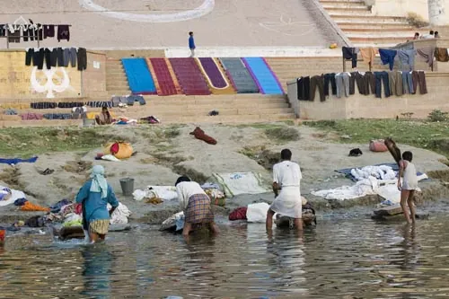 Prací ghát. (Varanasi)