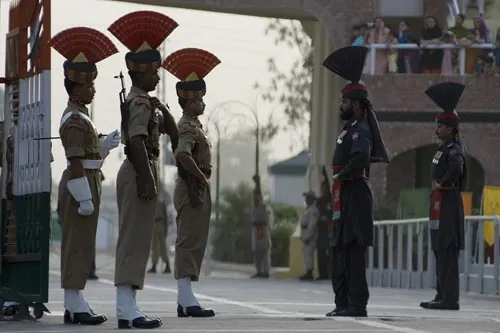 India vs. Pakistan. (Attari)