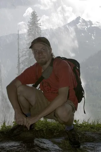 Polko za vodopádom.  (Manali)